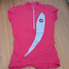 カステリ La Gazzetta ピンク サイクルウェア スポーツエントリー