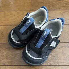 IFME イフミー スニーカー ブラック/ブルー 15.0cm