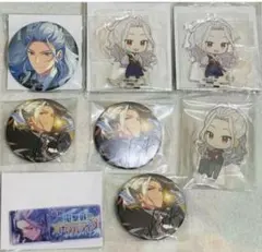 あんスタ　凪砂　5周年缶バッジ　ポトレ缶3個　メモリアルバナー　アクスタ3個