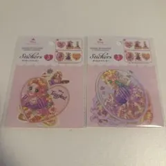 ダイカットステッカー（ラプンツェル）A、B