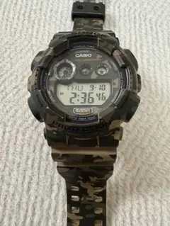 CASIO G-SHOCK GD-120CM-5 迷彩 ミリタリー 稼働品 - メルカリ