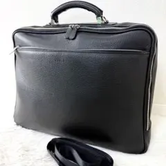 美品　フルラ　FURLA 2way ビジネスバッグ　ショルダーバッグ　レザーのサムネイル
