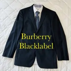美品　バーバリー　ブラックレーベル　BURBERRY 黒　L スーツセットアップ