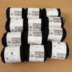NEW エンジェルコットン 12玉 ブラック　黒