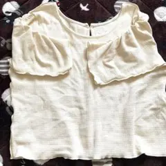 Kastane アイボリー(生成り)トップス