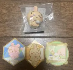 ちいかわ みんなでもぐもぐパーティ3 うさぎ　キラキラダイカットステッカー