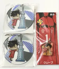 ハイキュー!! 黒尾鉄朗 2点　スカイツリー アクキー　ご当地アクリル根付