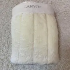LANVIN 敷き布団用カバー シングル　ボア　パッドシーツ　ランバン　ゴム付き