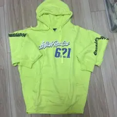 LEFLAH パーカー ネオンイエロー WANIMA