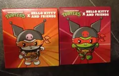 TMNT x Hello Kitty フィギュア 2体セット クロミ