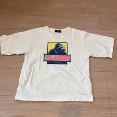 120cm XLARGE キッズ Tシャツ アイボリー