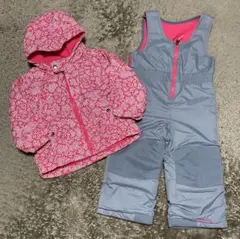 室内試着のみ！コロンビア子ども用上下スキーウェア　100 3T