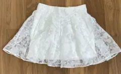 レーススカート　M