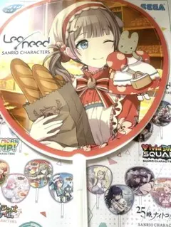 望月穂波   サンリオコラボ うちわ   おまけ付き