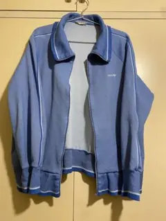 70s adidas 西ドイツ製　デサント　トラックジャケット　ジップ不良