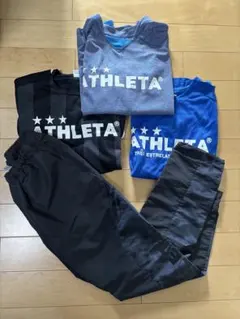 ATHLETA 4点セット！ピステ下　半袖2 長袖1