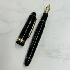 0042 オーバーホール済み 万年筆 PLATINUM 3776 14k - メルカリ