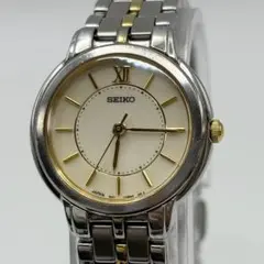 稼働95s vintage seiko コンビ レディース腕時計qz