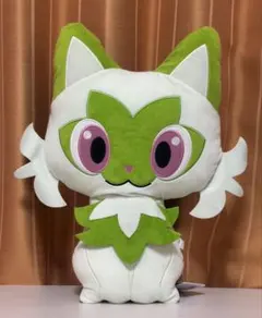 新品・未使用　ポケットモンスターめちゃでかニャオハぬいぐるみクッション
