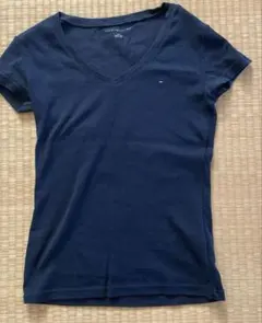 ネイビー Vネック Tシャツ Sサイズ
