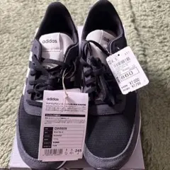 adidas GW8509 ブラック/ホワイト 24.5cm