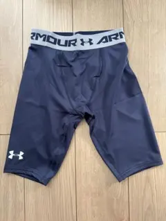 アンダーアーマーヒートギア ネイビー レギンス