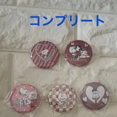 スヌーピー ピーナッツカフェ　缶バッジ　南町田限定　コンプリート
