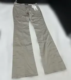 新品untitledアンタイトル　カジュアルパンツ ベージュ0 Sスラックス