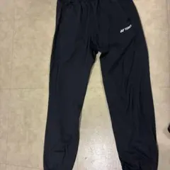 YONEX ブラック トレーニングパンツ