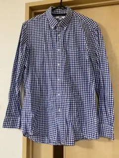 ユニクロ コットンチェックシャツ