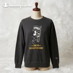 東京ディズニーリゾート×Championコラボトレーナー Champion 東京ディズニーリゾート スウェット 1983年スウェット L