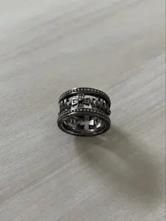 ジャスティンデイビス KING DAVIS 指輪 925 トパーズ 燻 約23号 KING DAVIS リング | ジャスティン デイビス（JUSTIN DAVIS