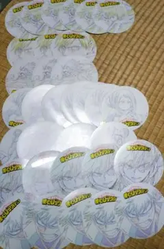 非売品　ヒロアカ　ステッカー　原画　轟　爆豪勝己　緑谷出久　シール