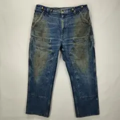 00s carhartt ダブルニー W36 L32 デニム