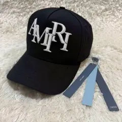 新品未使用】AMIRI アミリ ベースボール キャンバス 刺繍 ロゴ 