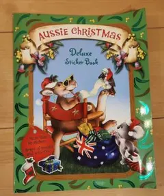 AUSSIE CHRISTMAS 英語 シール80枚付き 楽しいアクティビティ本