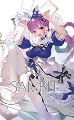 正規品 未開封 B2タペストリー ホロライブ 湊あくあ 鏡ver がおう 正規品 未開封 B2タペストリー ホロライブ 湊あくあ 鏡ver が