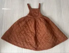 キッズ　キルティング　ジャンスカ　110センチ