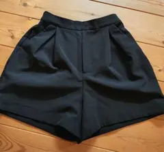 黒 キュロット サイド装飾付き 2571-2526_1.jpg