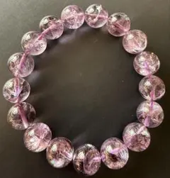 12mm台★アイリスアメジスト ブレス★アメジスト 天然石 パワーストーン 虹