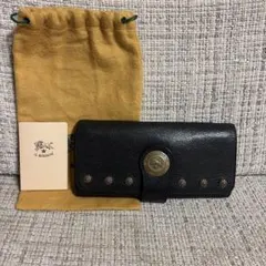 極美品 廃盤 希少 イルビゾンテ ロングウォレット トラッカー
