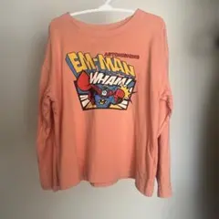 [美品]マーキーズ アニメキャラクター長袖カットソー 110