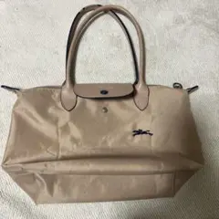 【大幅値下げしました！】Longchamp ピンク　ナイロン トートバッグM
