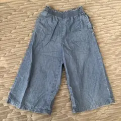 UNIQLO キッズ デニムハーフパンツ 120サイズ