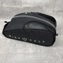 NIKE GOLF シューズケースブラック 刺繍ロゴ