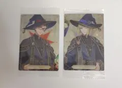 ツイステ　トレイ&ルーク　ウエハースおまけ　サ部セット