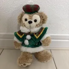ディズニー Disney ダッフィー クリスマス ぬいば ぬいぐるみバッジ
