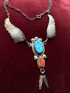 希少 Navajo ナバホ族 Esther Spencerターコイズ ネックレス - メルカリ