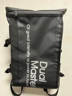 Dual Master リュックサック　黒　男女兼用