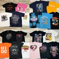 古着 現物まとめ売り 特価Tシャツ 20pcs 古着卸
